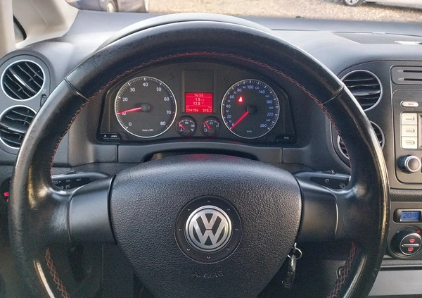 Volkswagen Golf Plus cena 15900 przebieg: 234000, rok produkcji 2006 z Gliwice małe 631